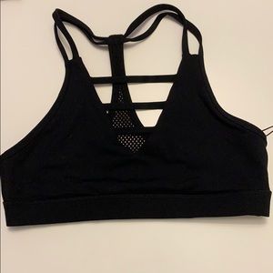 Zyia Grid Bra Large Black